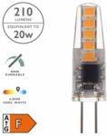 där lighting group Sursa de iluminat (Pack of 10) LED G4 Light Bulb (Lamp) 2W 210LM 3000K (BUL-G4-LED-1 DAR LIGHTING)