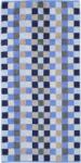 Cawö Prosop Unique ecosez 70 x 140 cm de culoarea safirului (942 70/140 11) Prosop