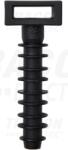 TRACON Diblu pentru fasete 9843 d=8mm, A=10, 3×3, 2mm, PA6.6 (9843)