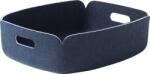 Muuto Кошница за съхранение Restore ниска 31 x 40 см морскосиня (13307)