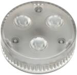 SLV Sursa de iluminat, bec, Lampa LED GX53, 3x1.4W, LED alb cald, ° Unghi fascicul 35, (550092)