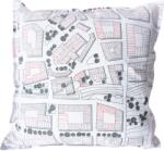 Born in Sweden Față de pernă Sweden from Above City 50 x 50 cm (7340197) Lenjerie de pat