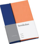 Semikolon Album foto Leporello Cutting Edge albastru cobalt-de culoarea piersicii (364857)