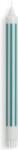 HAY Lumânare Hay Pattern cu benzi verticale verde (AB361-D274)
