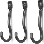 Ferm Living Cuiere Curvature alamă neagră 3 buc (1104263936) Agatator cuier