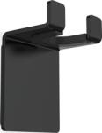 DECOR WALTHER Cârlig pentru prosoape Decor Walther negru mat dublu asamblare autoadezivă (0902160)