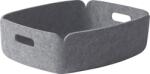 Muuto Кошница за съхранение Restore ниска 31 x 40 см сив меланж (13301)