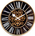 NeXtime Стенен часовник William черно-златист (3283ZW)