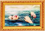 Seletti Постелка за баня Toiletpaper Sea Girl правоъгълна 60 x 90 см (18193)