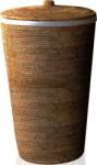 Decor Walther Кош за пране Basket с капаче 65 см тъмен (0922392)