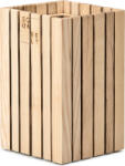 SQUARELY Ghiveci cu sistem de autoudare GrowSMALL frasin natural (105-1A3)
