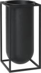 Audo Copenhagen Vază Kubus Lolo 24 cm neagră (71069-000508)