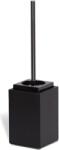 DECOR WALTHER Perie de WC Brownie negru-crom (0940760)