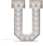 Seletti Literă LED Vegaz U (01408U) Decoratiune camera copii