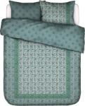 Essenza Lenjerie de pat Valeria 200 x 220 cm verde cu 2 fețe de pernă 60 x 70 cm închidere flap (101878-679-02) Lenjerie de pat