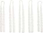 HAY Lumânări Mini Swirl albe 10 buc (AA254-A985-AB77)