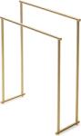 DECOR WALTHER Suport vertical pentru prosoape Bar auriu mat (0509282)