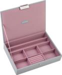 Stackers Casetă pentru bijuterii Stackers classic gri-roz cu capac mic (73550)