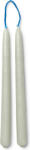 ferm LIVING Lumânări Dipped 15 cm verde de salvie 8 buc (1104264743)