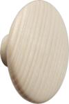 Muuto Agățătoare de perete Dots Wood 17 cm culoarea lemnului de frasin, nuanță deschisă (DOTWO1701) Agatator cuier