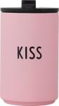 Design Letters Термочаша Design Letters KISS (30101003PINKKISS)