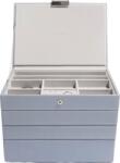 Stackers Casetă pentru bijuterii Stackers cvadruplă classic gri albastru (73408)