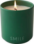 Design Letters Lumânare parfumată Design Letters Smile mare (10107001GRASSSMILE)