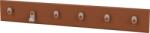Montana Cuier tip bandă Montana K1212 de culoarea lemnului de nuc (K1212-146-Hazelnut) Agatator cuier