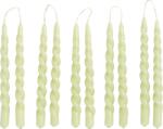 HAY Lumânări Mini Swirl verde deschis 10 buc (AA254-A985-AG07)