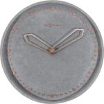 NeXtime Стенен часовник Cross сив (3197GS)