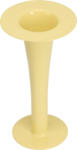 Design Letters Vază sau suport pentru lumânare Trumpet galbenă 2în1 (10108002YELLOW)