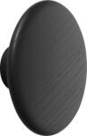Muuto Agățătoare de perete Dots Wood 17 cm neagră (DOTWO1702) Agatator cuier