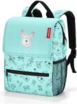Reisenthel Rucsac Reisenthel Kids Cats And Dogs verde mentă (IE4062)