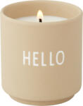 Design Letters Lumânare parfumată Design Letters Hello (10107000BEIGEHELLO)