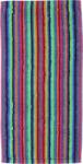 Cawö Prosop Stripes 50 x 100 cm colorat în nuanțe închise (7048 84 50/100) Prosop