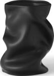 Audo Copenhagen Vază Collapse 20 cm neagră (71196-001016)