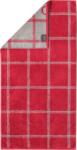 Cawö Prosop Two-Tone model în carouri 80 x 150 cm vișiniu (604 80/150 22) Prosop
