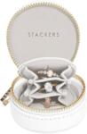 Stackers Cutie de voiaj pentru bijuterii Stackers Oyster mini albă (76201)
