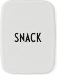 Design Letters Recipient pentru mâncare Snack Box alb (20203001WHITE)