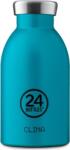 24Bottles Термобутилка Clima Earth 330 мл цвят на море (138)