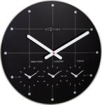 NeXtime Стенен часовник Big City 43 см черен (8197ZW)