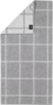 Cawö Prosop Two-Tone model în carouri 80 x 150 cm de culoarea platinei (604 80/150 76) Prosop