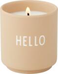 Design Letters Ароматна свещ Design Letters Hello (10107000BEIGEHELLO)