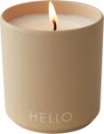 Design Letters Ароматна свещ Design Letters Hello голяма (10107001BEIGEHELLO)