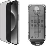 GUESS 2.5D PRIVACY üvegfólia iPhone 16 Pro-hoz fekete
