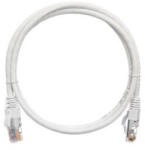 NIKOMAX Patch kábel S/FTP, CAT6a, PVC, 1m, fehér (NMC-PC4SA55B-010-WT) - hobasec