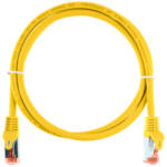 NIKOMAX Patch kábel S/FTP CAT6a LSOH, Essential Series, 1m, sárga (NMC-PC4SA55B-ES-010-C-YL) - hobasec