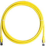 NIKOMAX Patch kábel S/FTP, CAT6a, PVC, 10m, sárga (NMC-PC4SA55B-100-YL)