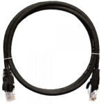 NIKOMAX Patch kábel S/FTP CAT6a, 2m, fekete (NMC-PC4SA55B-020-BK)
