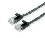 Valueline Kábel UTP CAT6a lapos kivitel 5m, fekete (21_99_0825-40)